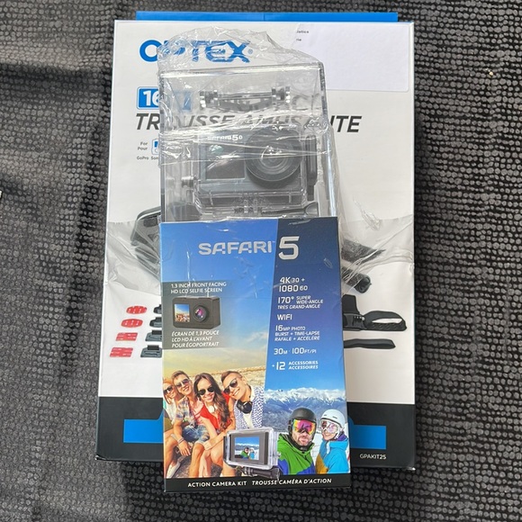 Safari 5 Action Camera + 16-in-1 Fun Pack Bundle New in Box - Picture 10 of 15